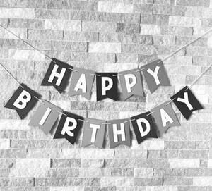 Happy birthday banner