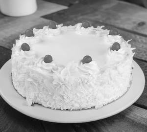 Alpine White Forest Cake [1Kg+500G]