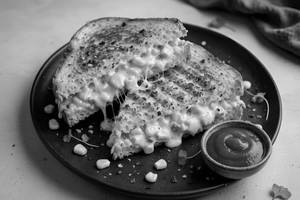 Cheesy Corn Sandwich