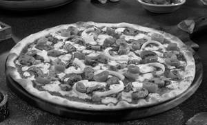 8" Peri Peri Mushroom Pizza