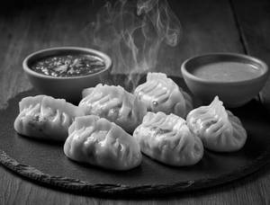 Paneer Steamed Momos (8 Pieces)
