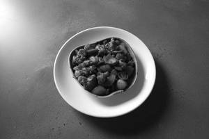 Dry chilli mushroom