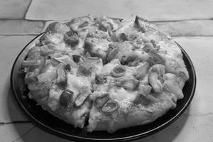 Chicken cheese pizza