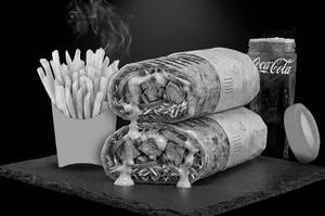 Classic Masala Chicken Tikka Roll + Fries + Coke