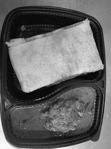 Plain Dosa With Chicken Gravy