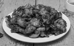 Chicken Hot Garlic Gravy