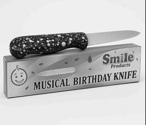 Music Knife Happy Birthday