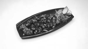 Mushroom manchurian dry