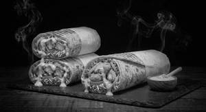 Chicken Tikka Roll & Cripsy Chicken Strip Wrap