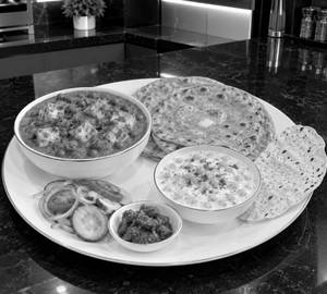 Mater Paneer Thali