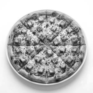 Makhani paneer pizza