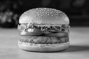 Crispy veg burger
