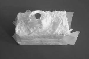 Eggless White Forest Pastry
