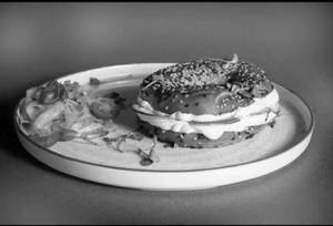 Twisted Cream Cheese Bagel