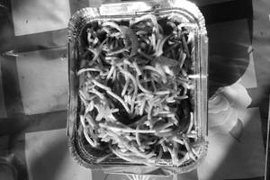 Chicken chilli garlic hakka noodles