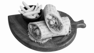 Crunchy Mushroom Wrap