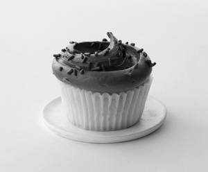 Vanilla Cupcake with Chocolate Buttercream