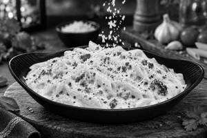 Penne In Alfredo Sauce