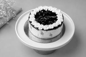 Blueberry Eggless Cheese Cake