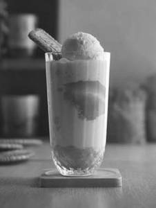 Italian biscott gelato shake