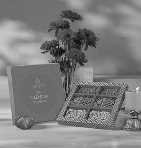 The Auspicious Red Box Dry Fruit Edit