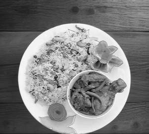 Butter Chicken With Veg Friedrice