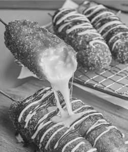 Korean Veg  Mozzarella ...Cheese Corn Dog.. 2P