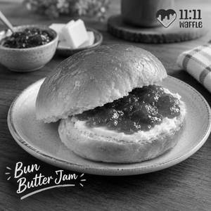 Bun butter jam