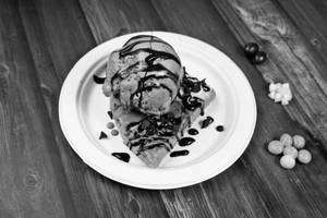 White Chocolate Waffle