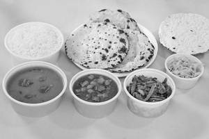 Jain Mini Gujarati Thali