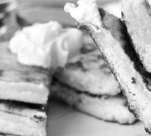 Classic honey butter pancake