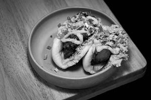 Gochujang Chicken Bao