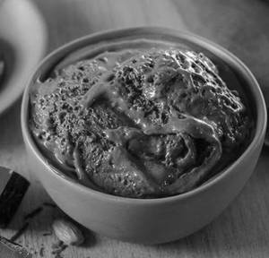 Dark chocolate gelato