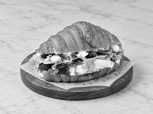 Fig & Feta Cheese Croissant Sandwich