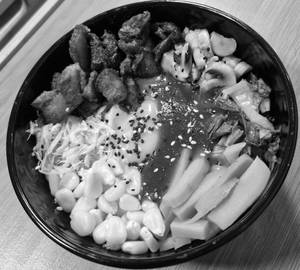 Pork bibimbap