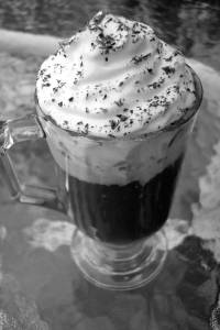 Hazelnut Cold Coffee With Whipped Cream And Choco Chips