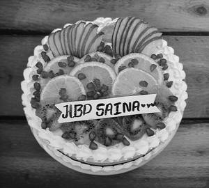 Fruit chocolate flavour exotic cake