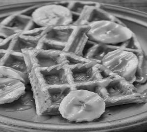 Peanut Caramel Waffle