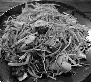 Beef fried chow