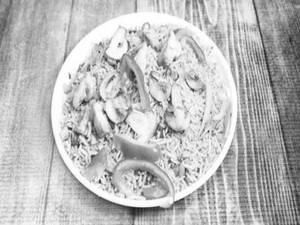 Mushroom Fried Rice