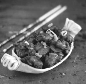 Mushroom Manchurian [Serves 2]