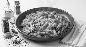 Penne With Creamy  Mix Sauce Pasta