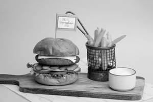 Classic Cheese Burger (veg)