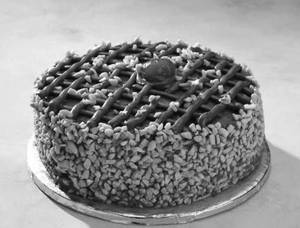 Eggless Chocolate Nuts Cake [500 grams]