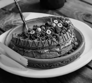 Nutty Chocolate Waffle