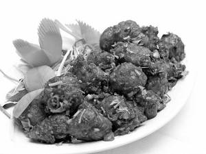Veg Manchurian Dry