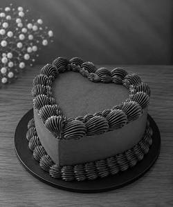 Chocolate Heart Cake