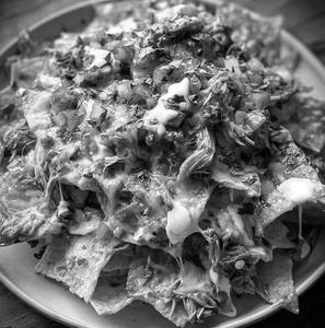 Mexican Bean Nachos Non-veg