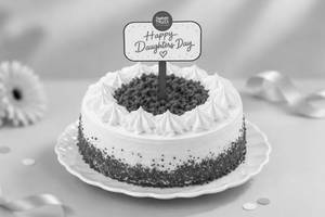 Daughter's Day Special Red Velvet Cake (500gm) (Eggless)
