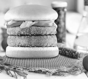 Aloo tikki Burger 🍔 Double Patty